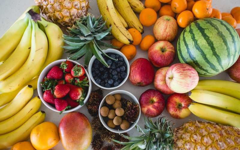 Frutas para ganhar massa muscular