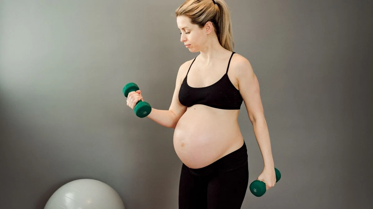 Exercícios para grávidas para ajudar no parto