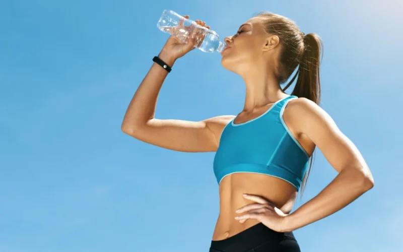 Benefícios da água mineral alcalina em atividades físicas