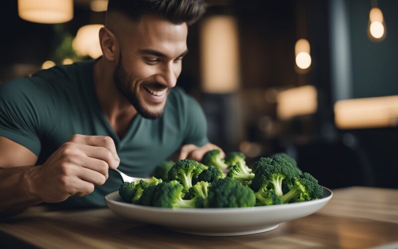 Comer brócolis faz bem para os músculos