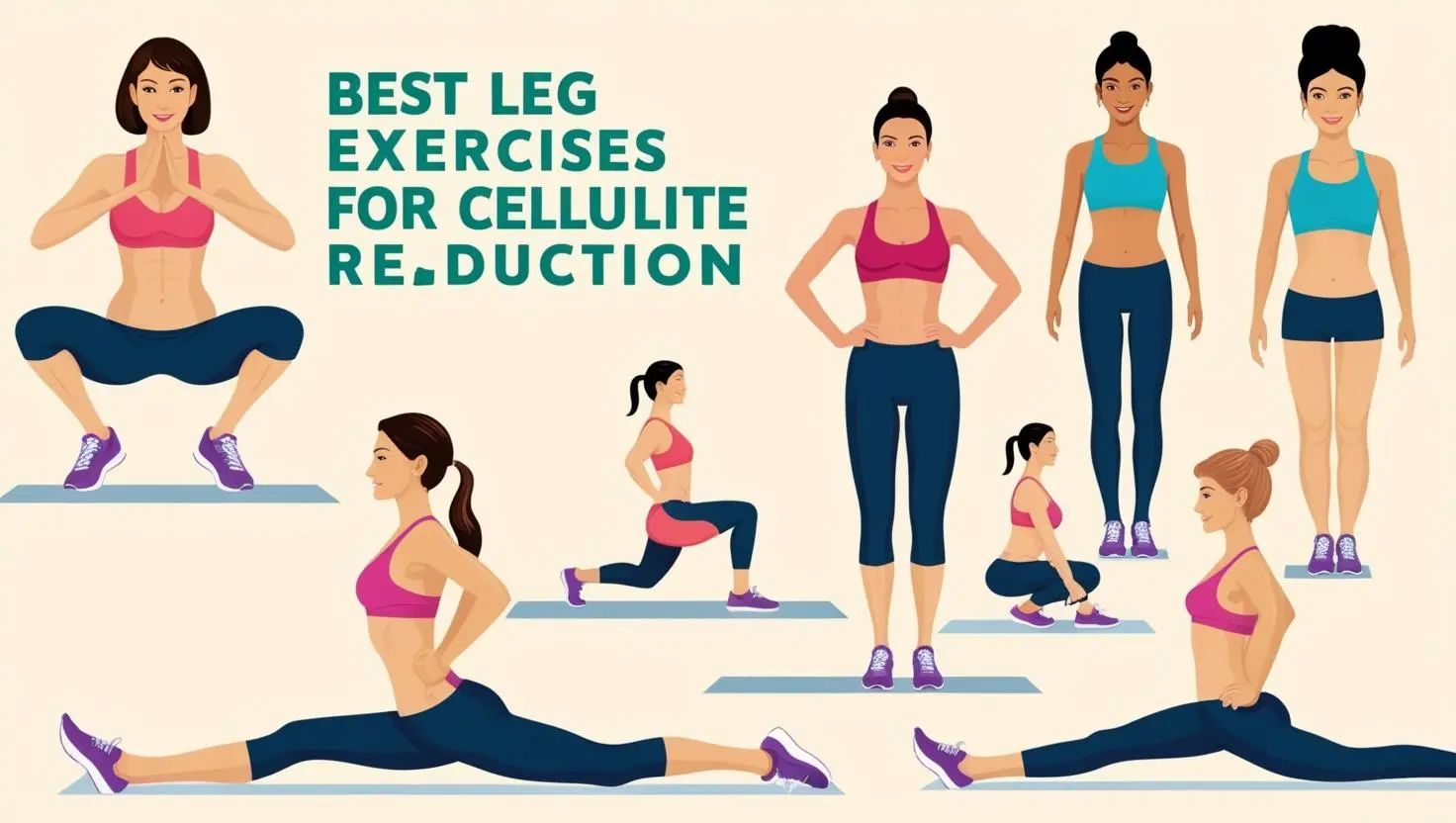 Melhores exercícios para perder celulite nas pernas